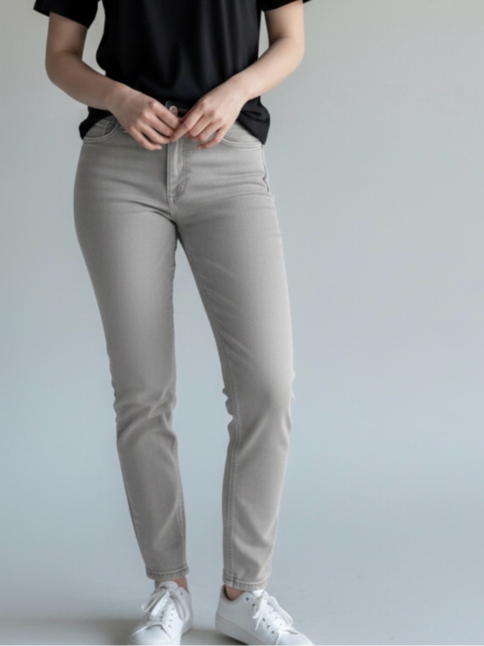 Democracy Light Gray Denim